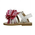 thumbnail image 2 of Laura Ashley Girls Open Toe, White, 6, 2 of 4