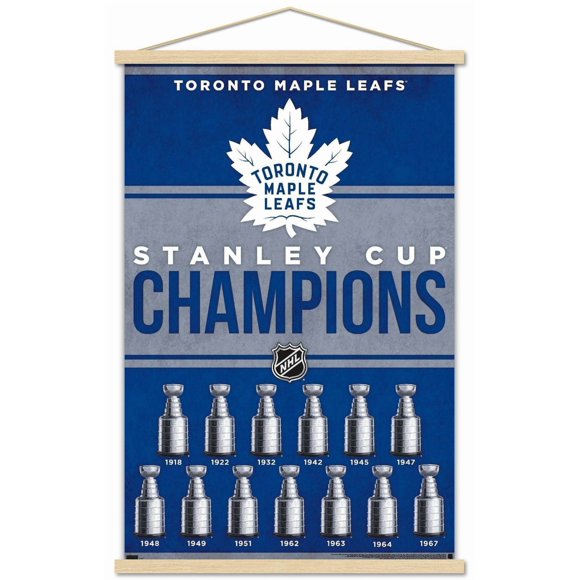 NHL Toronto Maple Leafs - Champions 23 Wall Poster, 22.375" x 34"