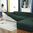 thumbnail image 5 of CreativeArrowy Thick solid color plush sofa cover corn fleece material bedroom living room sofa cover size 90*140cm, 5 of 17