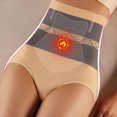 thumbnail image 1 of Gaines Chaudes Sans Coutures Taille Haute Pantalon de Rétraction Abdominale Post-Partum Triangle Abdominal Mise en Forme du Corps Rétraction Abdominale Rehausse-Fesses Beau Pantalon pour le Corps Femmes TTG, 1 of 3