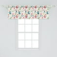 thumbnail image 2 of Ambesonne Octopus Window Valance, Ocean Wildlife Theme, 54" X 18", Multicolor, 2 of 3