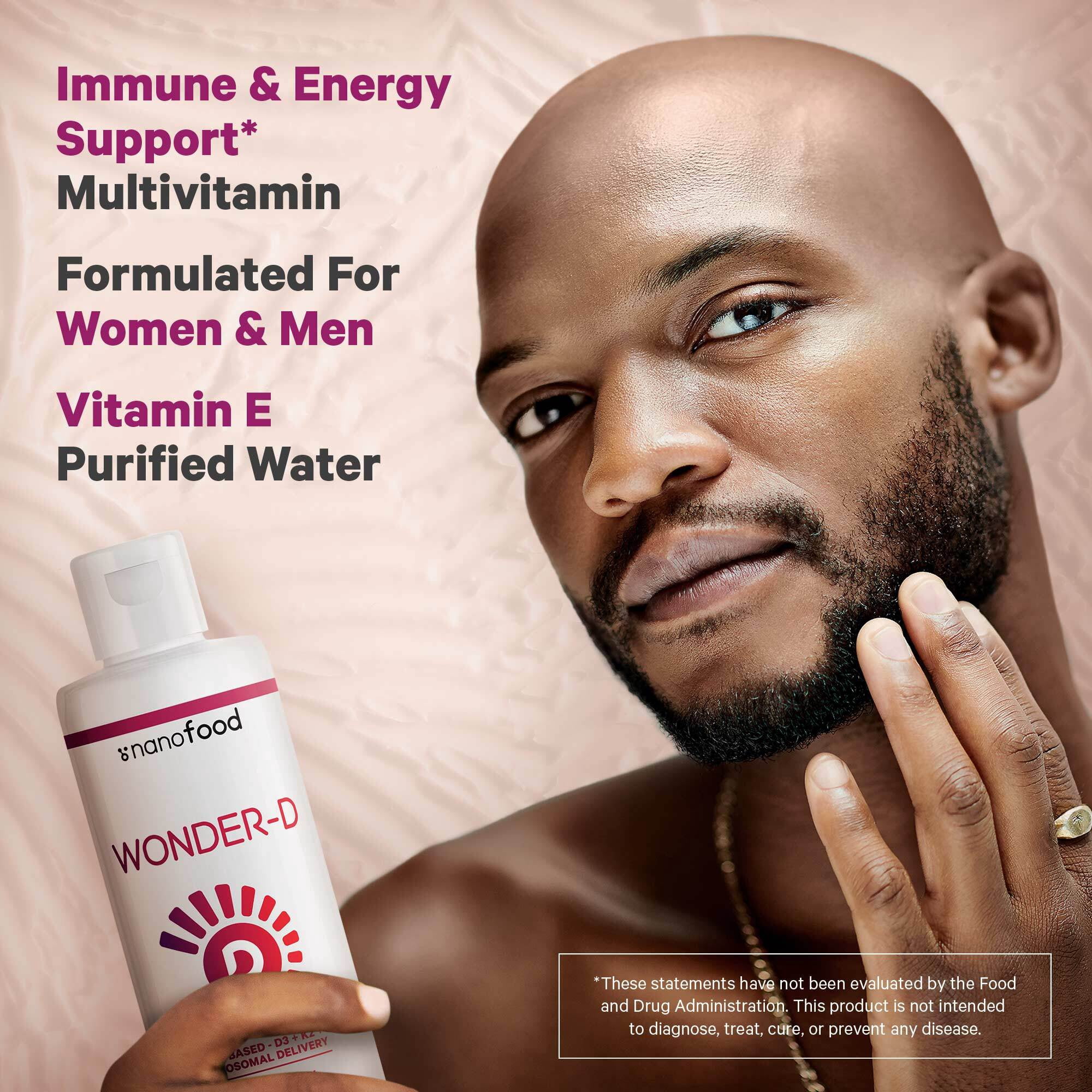 Codeage Nanofood, Wonder-D, Plant-Based, D3 + K2 + B12, Liposomal Delivery, Mixed Berry, 7.6 fl oz (225 ml)