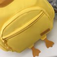 thumbnail image 3 of Mochila para Estudiante Bolso Hombro Pato Con Correa Ajustable Nailon () Amarillo, 3 of 9