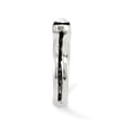 thumbnail image 3 of 925 Sterling Silver Cubic Zirconia Cz Vintage Réglable Orteil Anneau Ouvert Midi, 3 of 7