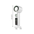 thumbnail image 6 of Semiconductor Cooling Handheld Fan, Ice Cooling Portable Fan, 4000mAh USB Rechargeable Fan, Variable Speed Personal Fan, Outdoor Travel Cooling Fan, Digital Portable Air Circulator, 6 of 9