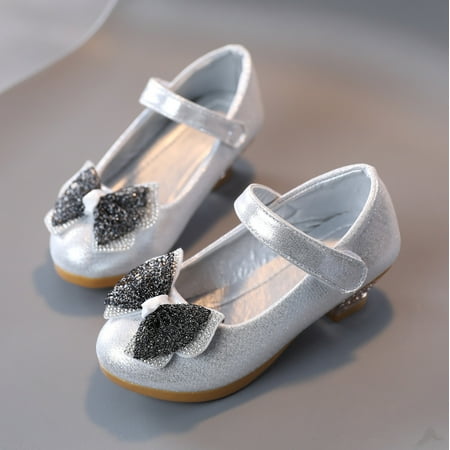

AIEOTT Toddler Sandals Kids Shoes Infant Kids Baby Girls Flower Lovely Bowknot Single Princess Shoes Sandals Girls Summer Outdoor Beach Sports Closed-Toe Sandals Summer Savings Clearance