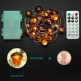 thumbnail image 3 of Acorn String Lights Thanksgiving Garland Lights Battery Powered with Remote 10ft 30 LEDs Thanksgiving Decorations Lights for Home Party Autumn Christmas Decor, 3 of 7