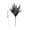 Black C, variant on Halloween Black Pine Pick, Artificial Black Conifer Branch for Halloween Floral Arrangements, Black Pine Needle Decoration for Vase Centerpiece Wreath, Gothic Party Decor Indoor Outdoor