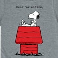 thumbnail image 3 of Peanuts -  Dear Valentine Snoopy  - Toddler And Youth Short Sleeve Graphic T-Shirt, 3 of 6