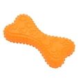 thumbnail image 2 of Juguete masticable para perros con forma de hueso de goma, seguro, ecológico, para limpieza de dientes, reentrenamiento, mal comportamiento, juguete para la dentición de mascotas., 2 of 14