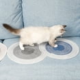 thumbnail image 4 of Flmtop Pet Mat Hand-woven Scratch-Resistant Cotton Line Cat Grinding Claw Mat for Summer Grey, 4 of 9