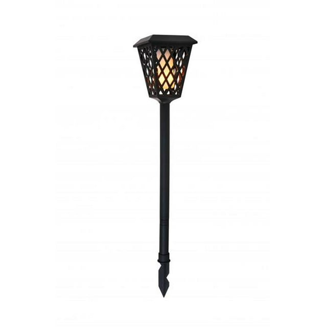 Living District LDOD3015-2PK Lumière de Chemin Extérieure Noire LED 1800K - Lot de 2