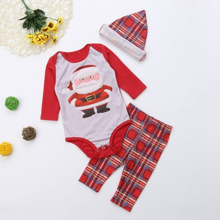 

Family Matching Christmas Pajamas Set Women Mens Kids Sleepwear Nightwear Long Sleeve Clothing