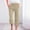Khaki, variant on Babysbule Womens Pants Fashion Womens Casual Color Elastic Loose Pants Straight Wide Leg Trousers With Pocket
