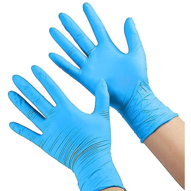 100 Piezas Guantes Desechables Para Niños, Guantes De Nitrilo Para 4-12 Años - Sin Látex, Grado Alimenticio, Sin Polvo, Para Manualidades, Pintura, Jardinería, Cocina esquí esquí Gafas de esquí