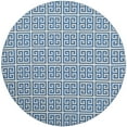 thumbnail image 3 of SAFAVIEH Montauk Alicia Geometric Cotton Area Rug, Blue/Ivory, 8' x 10', 3 of 8