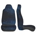 thumbnail image 4 of Fotbe Blue Glitter Retro Pattern Automotive Seat Covers for Cars Trucks and SUVs – Car Seat Covers for Front Seats,Protective Seat Covers,Vehicle Seat Covers, Set of 2, 4 of 9