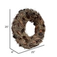 thumbnail image 5 of Vickerman 25" Natural Mixed Wreath, Dried, 5 of 7