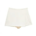 thumbnail image 6 of TRAF Woman Black Mini Skirt Shorts Women Asymmetric Skort For Women High Waist Summer Skirt Woman Casual Bermuda Shorts, 6 of 10