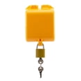 thumbnail image 2 of DYNWAVECA Verrou de Robinet d'Eau, Housse de Protection, Cadenas de Protection, Robinet Extérieur pour Champs Extérieurs, Jaune, 2 of 10