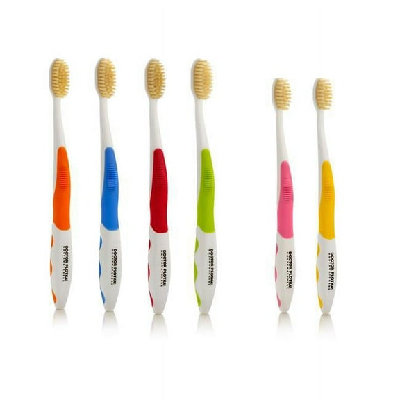 Mouth Watchers  protective Adult Youth Toothbrush With Flossing Bristles