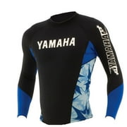 Yamaha PWC WaveRunner Riding Mod Print Pullover Jacket Wet Suit Top Small SM