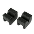 thumbnail image 2 of 2PCS Rubber Jack Pad Jack Stand Adapter Universal Rubber Slotted Frame Rail Pinch Weld Protector Car Lift Pads,2 * Rubber Pad,black, 2 of 8