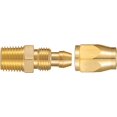 thumbnail image 4 of HAHDAXIA Raccord de Remplacement Réutilisable en Laiton Massif de Qualité Supérieure 10 Pcs pour Boyau ID de 3/8 Po, Tuyau Rigide NPT de 1/4 Po (10 Pcs 3/8), 4 of 7