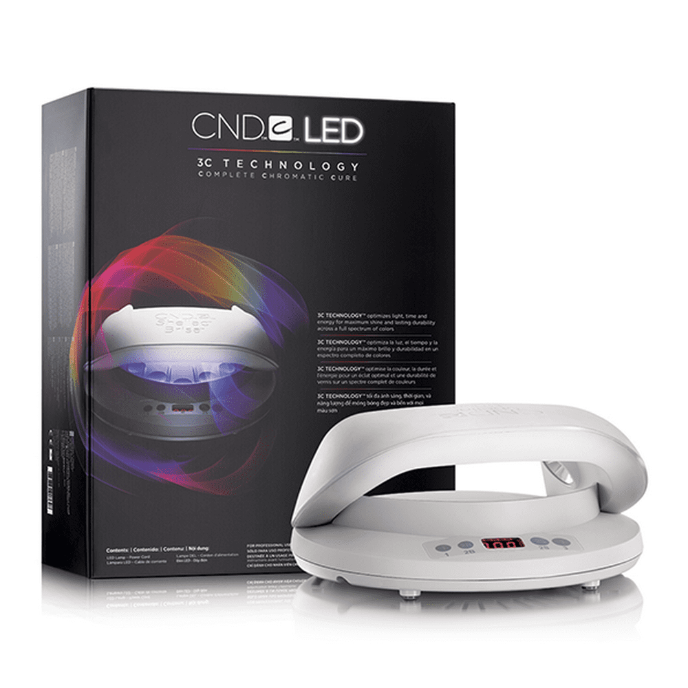 CND CND UV LED Gel & Shellac Nail Polish Curing Lamp With 3C
