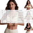 thumbnail image 4 of felwors Women's Post Surgery Compression Bras Front Closure Mastectomy Bra with Adjustable Straps Wirefree Brown for Size S, 4 of 7