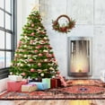 thumbnail image 4 of Pretyzoom Bauble Wreath Xmas Gar Door Hanging Decor Multi Plastic Holiday Wreath Decor 1Pcs, 4 of 5