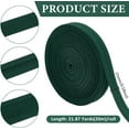 thumbnail image 2 of Cinta al bies verde de 21 yardas (19,9 m) y 5/8 de pulgada (1,6 cm) de grosor, de poliéster y algodón, ideal para costura, acolchado, dobladillos y manualidades., 2 of 9