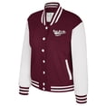 thumbnail image 2 of Women's Colosseum Maroon Texas A&M Aggies French Baguette Full Snap Fleece Jacket, 2 of 3