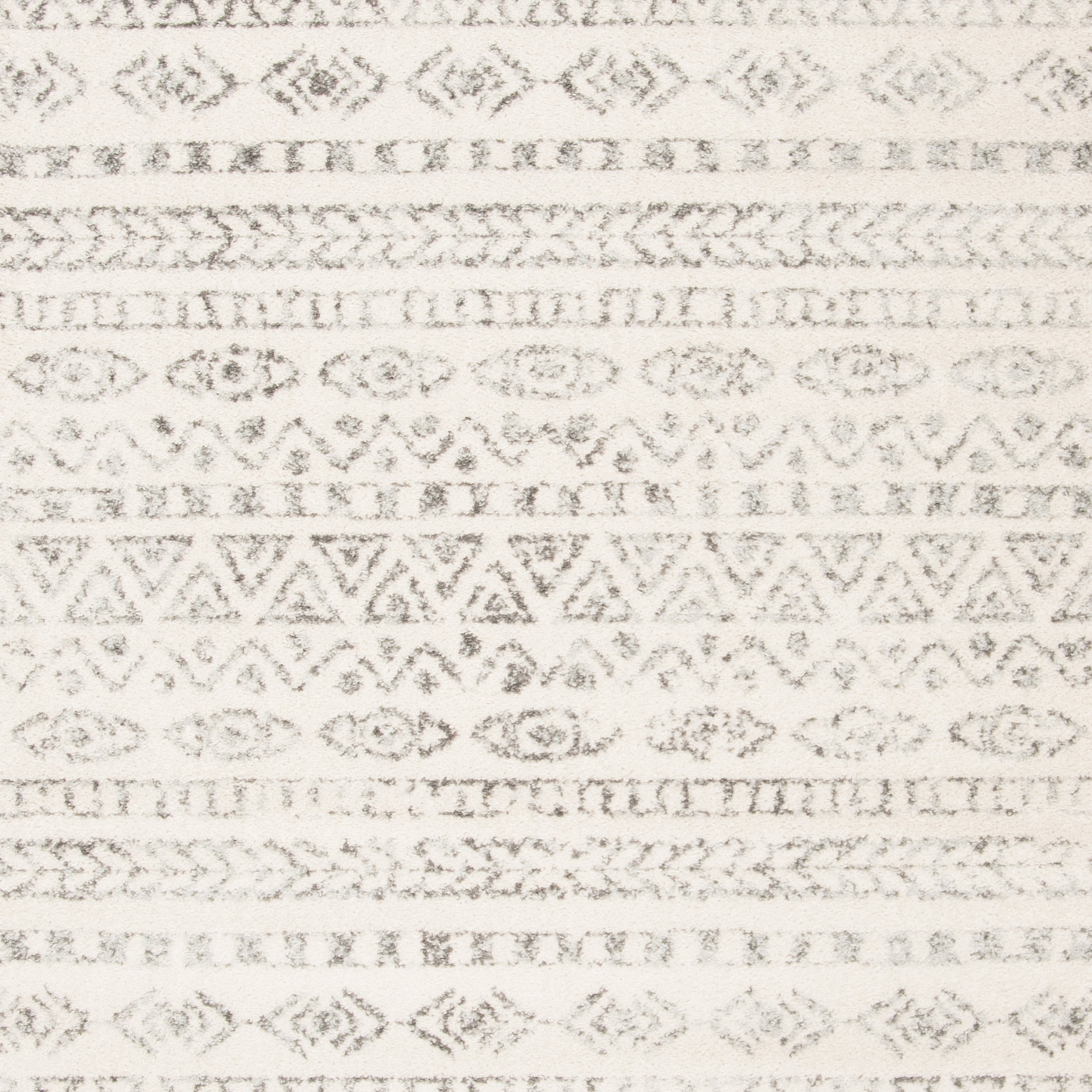 SAFAVIEH Tulum Flint Distressed Southwestern Area Rug, Ivory/Grey, 8' x 10'