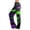 Green, variant on Halloween Pajama Pants for Women Skull Witch Hat Drawstring Funny Pajama Pants Bat Castle Wide Leg Horror Sleep Pants, S