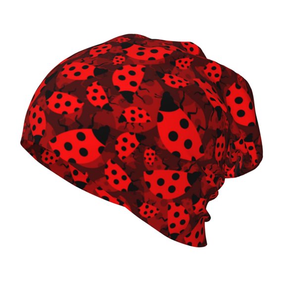 Honeii Ladybugs 1 Print Kids Knit Beanie Watch Hat ,Knit Cap for Boys and Girls