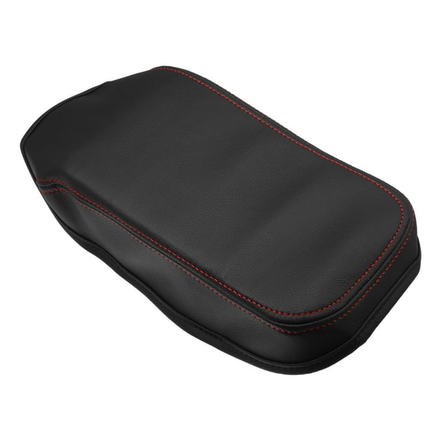 Unique Bargains Car Center Console Pad Waterproof Armrest Seat Box Cover Protector for Nissan Sentra 2013-2019 Red