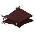thumbnail image 2 of Vargottam Set of 2 Comfortable Chair Pads Seat Cushion with Full-Length Ties for Non-Slip Support Polyester Filling for Dining | Office | Kitchen Reduces Pressure & Washable, 2 of 9