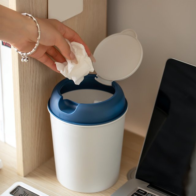 ¡Ahorra con los Mejores Precios!, Papelera de escritorio de estilo escandinavo, pequeña y bonita, para el hogar, para el dormitorio de estudiantes, para la oficina Akmoler
