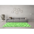 thumbnail image 3 of Ahgly Company Indoor Rectangle Solid Green Modern Area Rugs, 5' x 8', 3 of 4