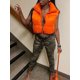 thumbnail image 2 of Moda mujer invierno cálido chaleco corto sin mangas cuello alto doble cara ligero globo chaleco agradable a la piel Daliy Wear, 2 of 5