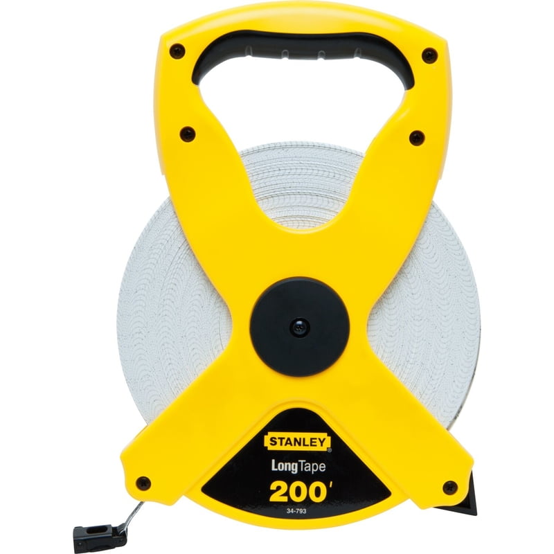 Central Sports Athletics Open Winder/Closed Case Dual Read Measuring Tape 