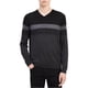 thumbnail image 2 of Suéter a rayas Calvin Klein para hombre negro pequeño estilo Pullover, 2 of 2