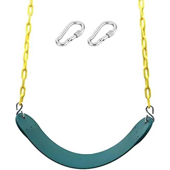 Heavy Duty 66 Inches Chain Plastic Coated Swing Seat Replacement Swing Set Accessories Outdoor