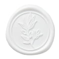thumbnail image 1 of Pegatinas de cera blanca PONATIA, 50 unidades, autoadhesivas, 3 cm, 1 of 7