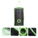 thumbnail image 4 of Organizador de bolsas de basura plegable de malla colgante, soporte para bolsas de basura, contenedores de reciclaje, almacenamiento para cocina - Talla L (Verde), 4 of 5