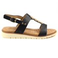 thumbnail image 2 of Lunar - Sandalias Nixon para Mujer (Negro), 2 of 6
