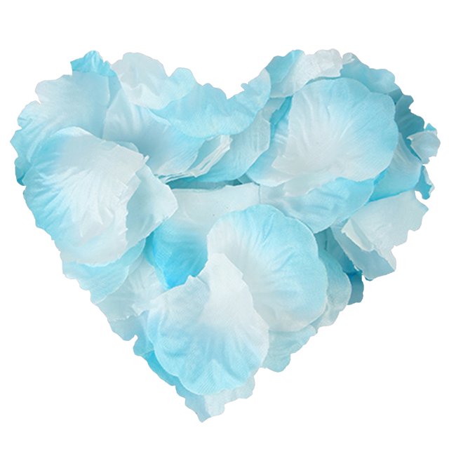 Pétalos de rosa de tela no tejida Pétalos de rosa simulados Decoración floral para fiesta de bodas - 2200 PCS