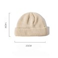 thumbnail image 2 of Coerni Hats for Big Kids Students Knit Cap Autumn Winter Solid Color Warm Cozy Ski Skully Stocking Cap Knitted Baseball Cap Girls, 2 of 2