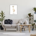 thumbnail image 2 of Stupell Industries Baby Giraffe Watercolor Portrait Children's Nursery Safari Animal, 24 x 30,Design by Fox Hollow Studios, 2 of 7